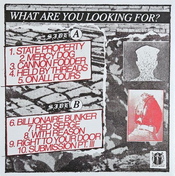 Bootlicker : 1000 Yd. Stare (LP, Album, Ltd)