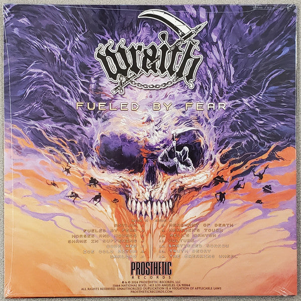 Wraith (4) : Fueled By Fear (LP,Album,Limited Edition)