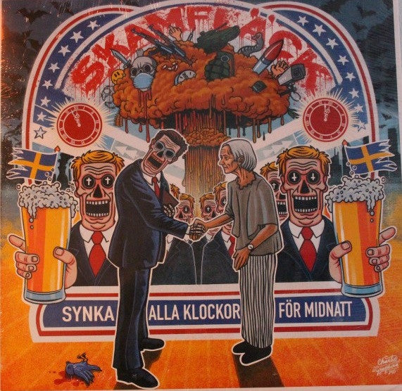 Skamfläck : Synka Alla Klockor För Midnatt (LP, Album)