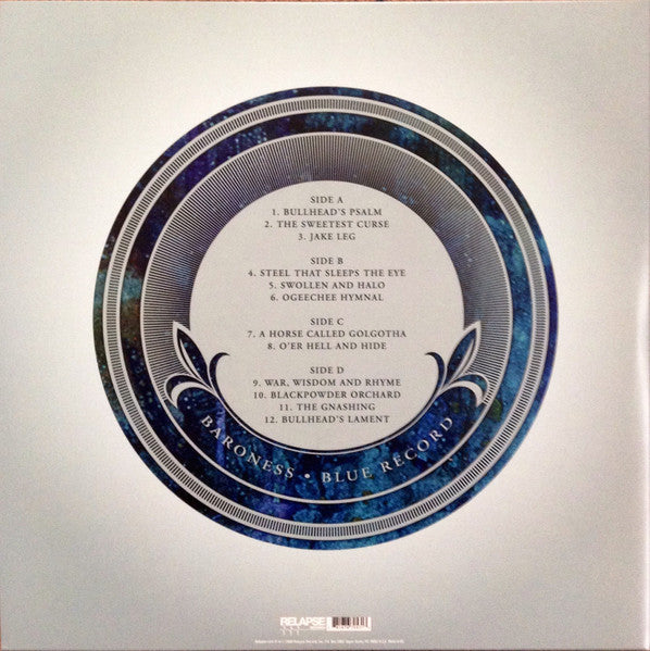 Baroness : Blue Record (12",45 RPM,Album,Reissue,Repress)