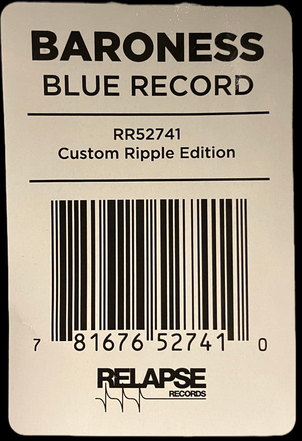 Baroness : Blue Record (12",45 RPM,Album,Reissue,Repress)