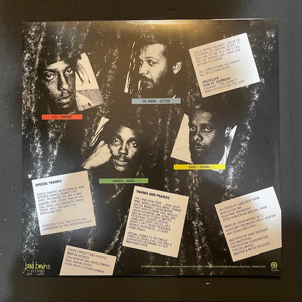 Bad Brains : I Against I (LP,Album,Reissue,Remastered)