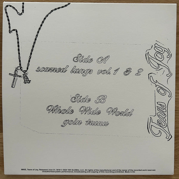Mike (408) : Tears Of Joy (7",45 RPM,Mixtape)