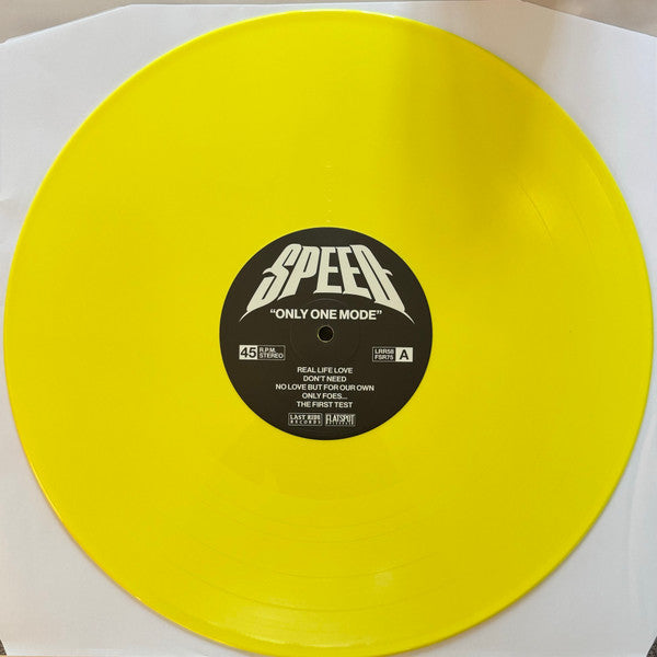 Speed (38) : Only One Mode (12",45 RPM,Album,Stereo)