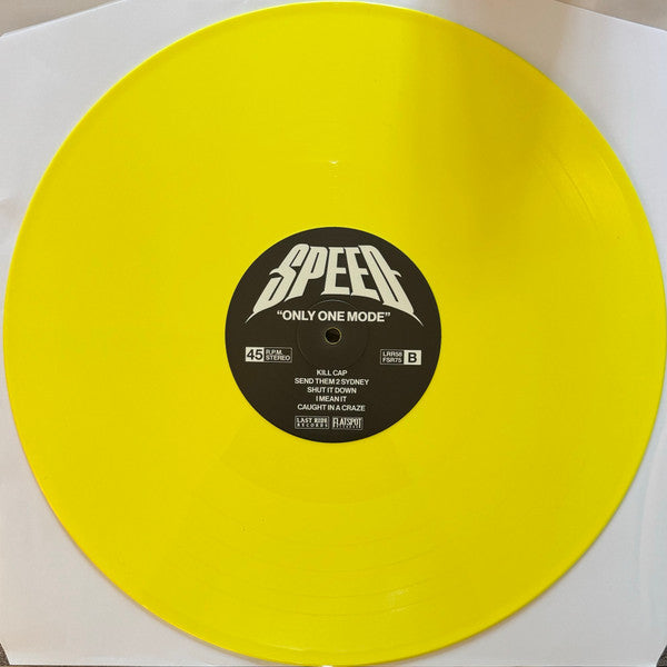 Speed (38) : Only One Mode (12",45 RPM,Album,Stereo)