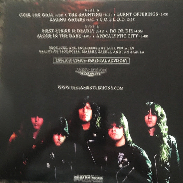 Testament (2) : The Legacy (LP,Album,Limited Edition,Reissue,Remastered)