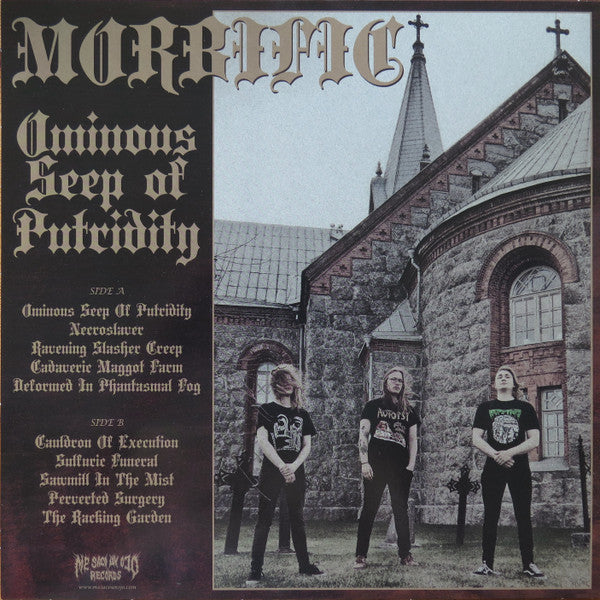 Morbific : Ominous Seep Of Putridity (LP,Album,Repress)