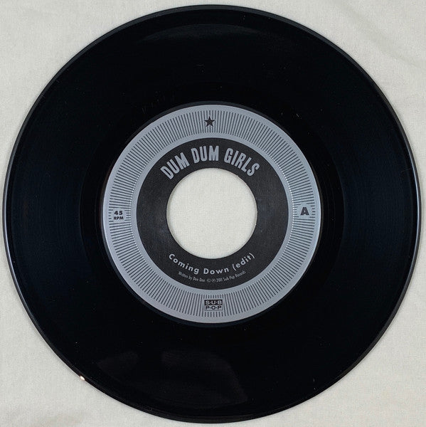 Dum Dum Girls : Coming Down (Edit) (7",45 RPM,Single,Limited Edition)