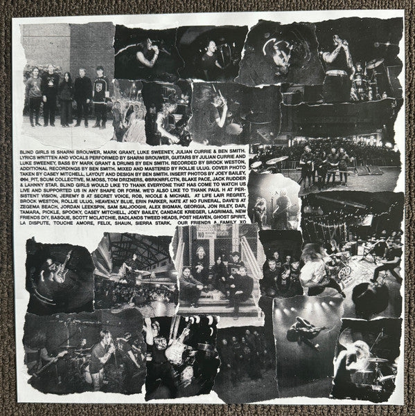 Blind Girls : An Exit Exists (LP,45 RPM,Album)