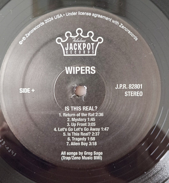 Wipers : Is This Real? (LP,Album,Reissue,Remastered)