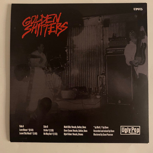 Golden Shitters : Love Blows EP (7", EP)