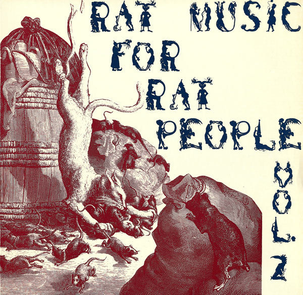 Various : Rat Music For Rat People Vol. 2 (LP,Compilation,Limited Edition)