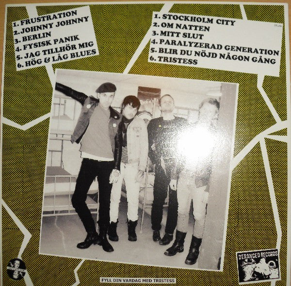 Tristess : Hög & Låg Blues (LP,Album)