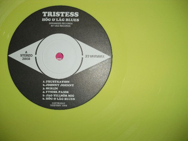 Tristess : Hög & Låg Blues (LP,Album)
