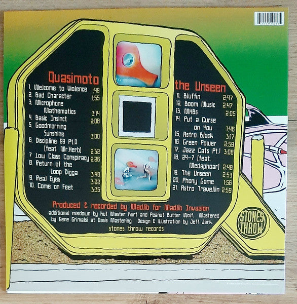 Quasimoto : The Unseen (LP,Album,Reissue)