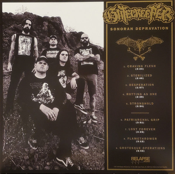 Gatecreeper : Sonoran Depravation (LP,Album,Repress)