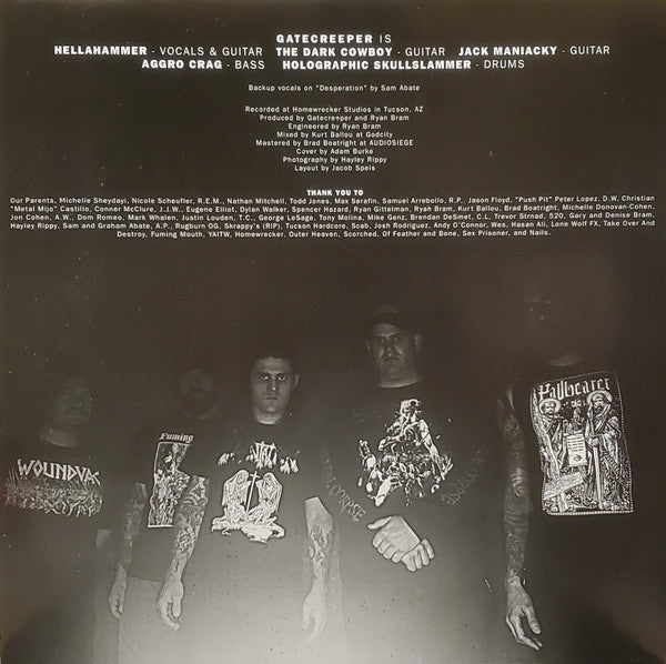 Gatecreeper : Sonoran Depravation (LP,Album,Repress)