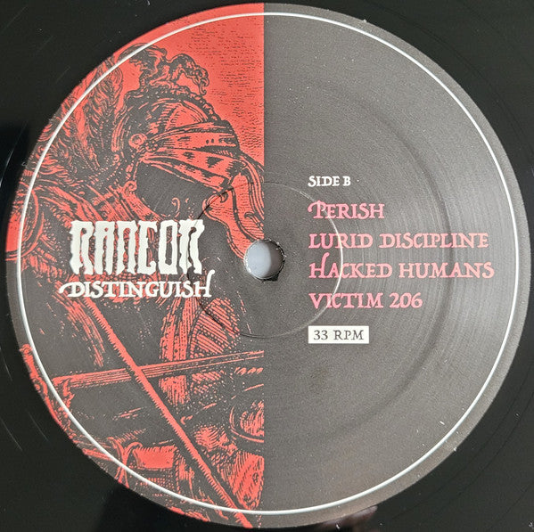 Rancor (3) : Distinguish (LP,Album,Limited Edition,Reissue,Remastered)