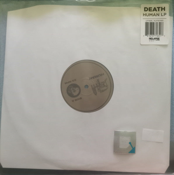 Death (2) : Human (LP,Album,Reissue,Remastered,Repress)