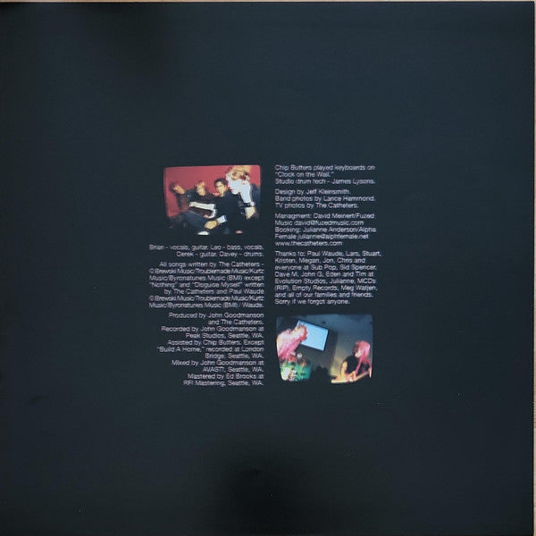 The Catheters : Static Delusions And Stone-Still Days (LP, Album, Ltd, Red)