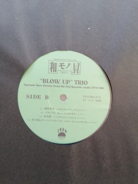 Chintam : Japanese Groove Disc Guide / 和モノA To Z Presents "Blow Up" Trio (LP,Compilation,Limited Edition)