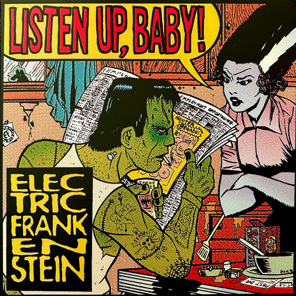 Electric Frankenstein : Listen Up, Baby! (LP, Album, Ltd, RE, RM, Yel)