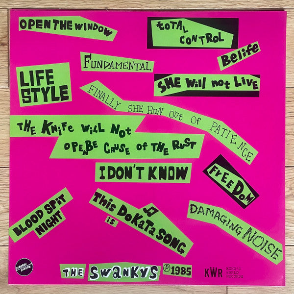 Swankys : The Very Best Of Hero (LP, Album, RE, RM)