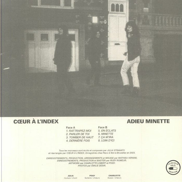 Coeur A L'Index : Adieu Minette (LP,45 RPM,Album)