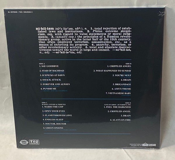 Poison Idea : Blank Blackout Vacant (LP, Album, RE + LP, Comp + Dlx, RM)