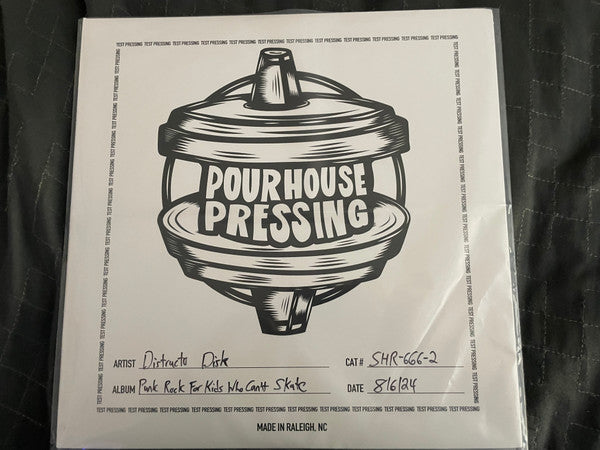 Destructo Disk : Punk Rocks For Kids Who Can't Skate (LP,Compilation,Limited Edition,Reissue,Test Pressing)