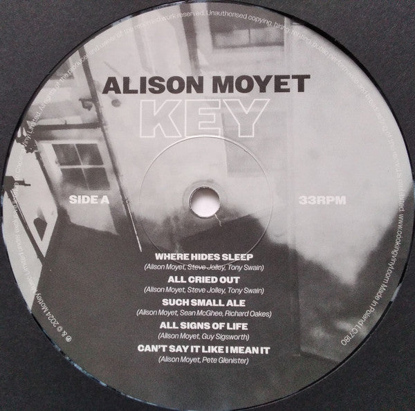 Alison Moyet : Key (2xLP, Album, Cle)