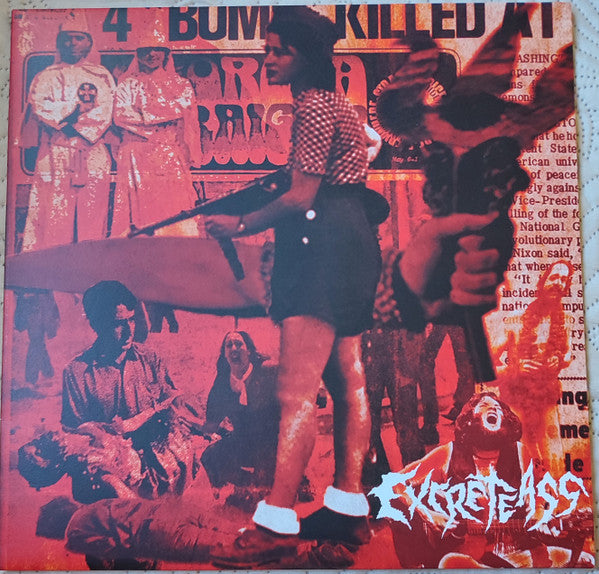 Excreteass : Gods Reflects On Grind (LP,45 RPM,Album)