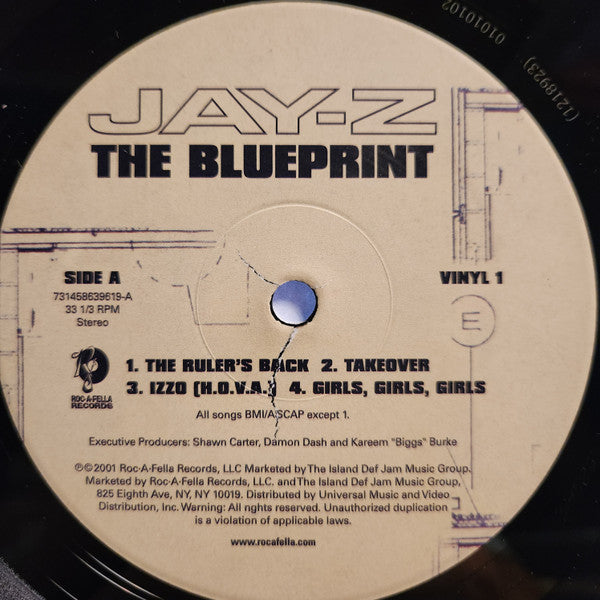 Jay-Z : The Blueprint (LP,Album,Reissue,Stereo)