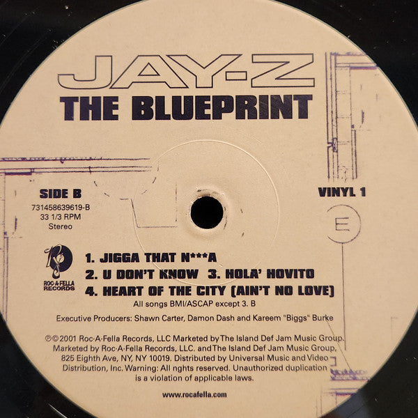 Jay-Z : The Blueprint (LP,Album,Reissue,Stereo)