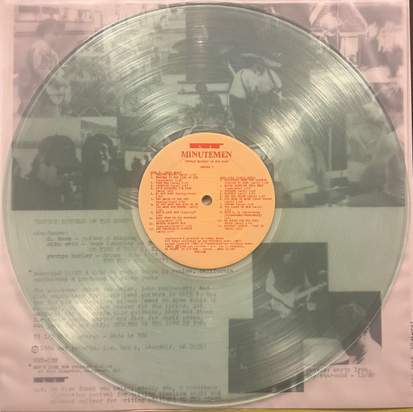 Minutemen : Double Nickels On The Dime (LP,Album,Numbered,Reissue,Special Cut)