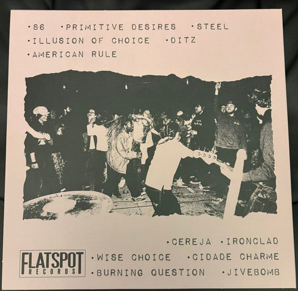JIVEBOMB : Primitive Desires / Demo (12",Single Sided,Compilation)