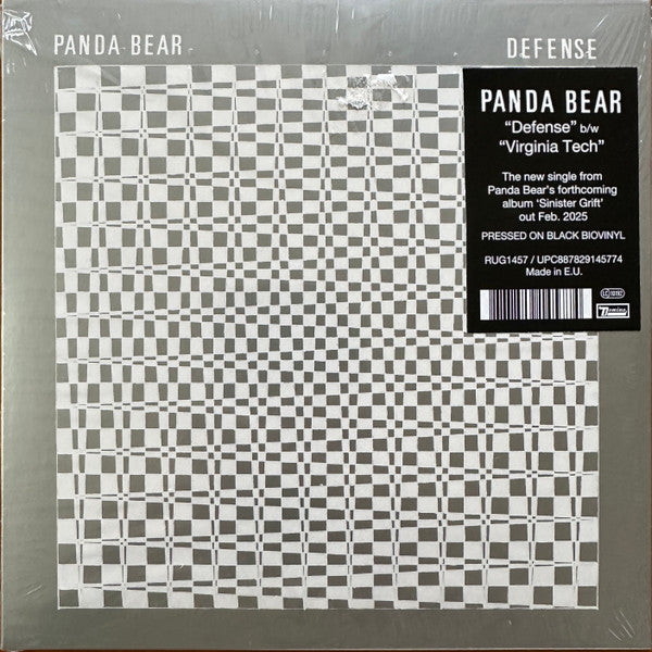 Panda Bear : Defense b/w Virginia Tech (7",45 RPM,Single,Stereo)