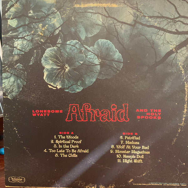 Lonesome Wyatt And The Holy Spooks : Afraid (LP,Limited Edition,Stereo)