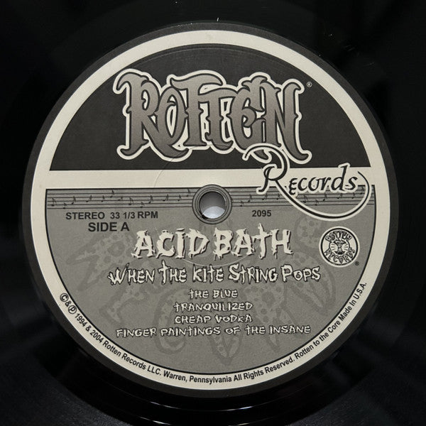 Acid Bath : When The Kite String Pops (LP,Album,Reissue,Remastered)