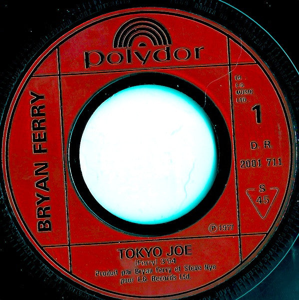Bryan Ferry : Tokyo Joe (7", Single)