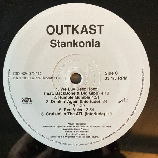 OutKast : Stankonia (LP,Album,Reissue)