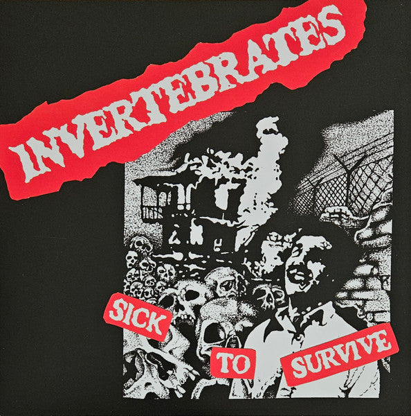 Invertebrates : Sick To Survive (12",45 RPM,Mini-Album,Repress)