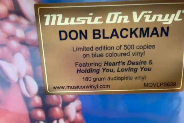 Don Blackman : Don Blackman (LP,Album,Limited Edition,Reissue)