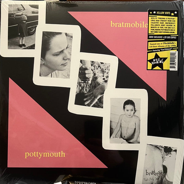 Bratmobile : Pottymouth (LP,Limited Edition,Repress)