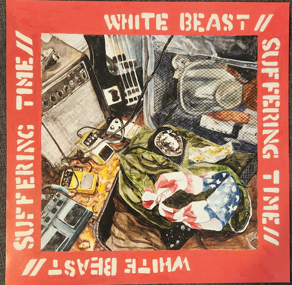 White Beast : Suffering Time (LP,Album,Limited Edition)