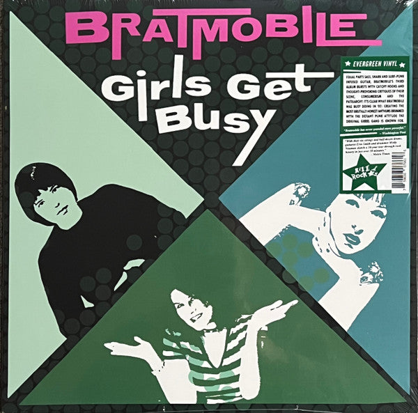 Bratmobile : Girls Get Busy (LP,Album,Reissue)