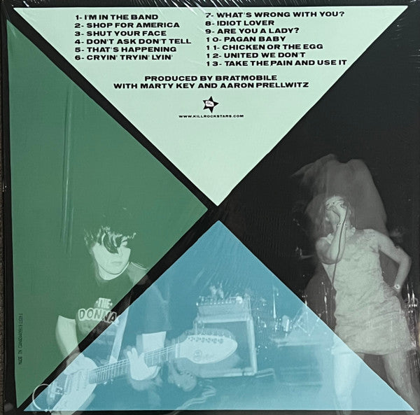 Bratmobile : Girls Get Busy (LP,Album,Reissue)