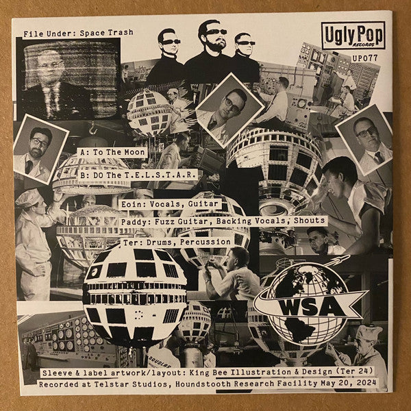 Thee Rogue Telstars : To the Moon b/w Do the T.E.L.S.T.A.R. (7", Single)