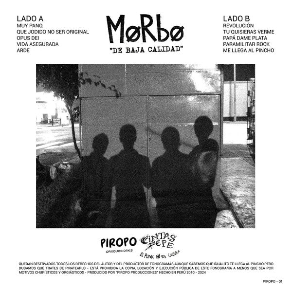 Morbo (2) : De Baja Calidad (LP, Album, RE)