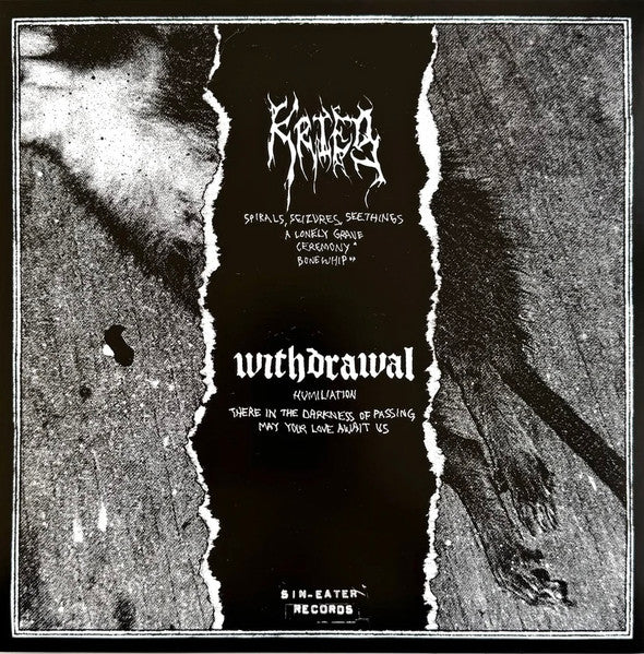 Krieg, Withdrawal : Krieg / Withdrawal  (12",33 ⅓ RPM,EP,Limited Edition,Stereo)